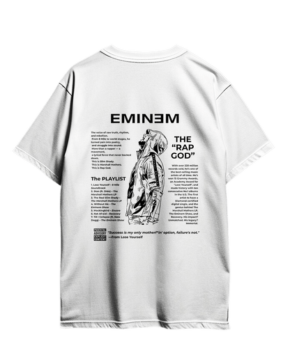 Eminem Rap God - Premium Oversized T-Shirt | Unisex - Loraxle