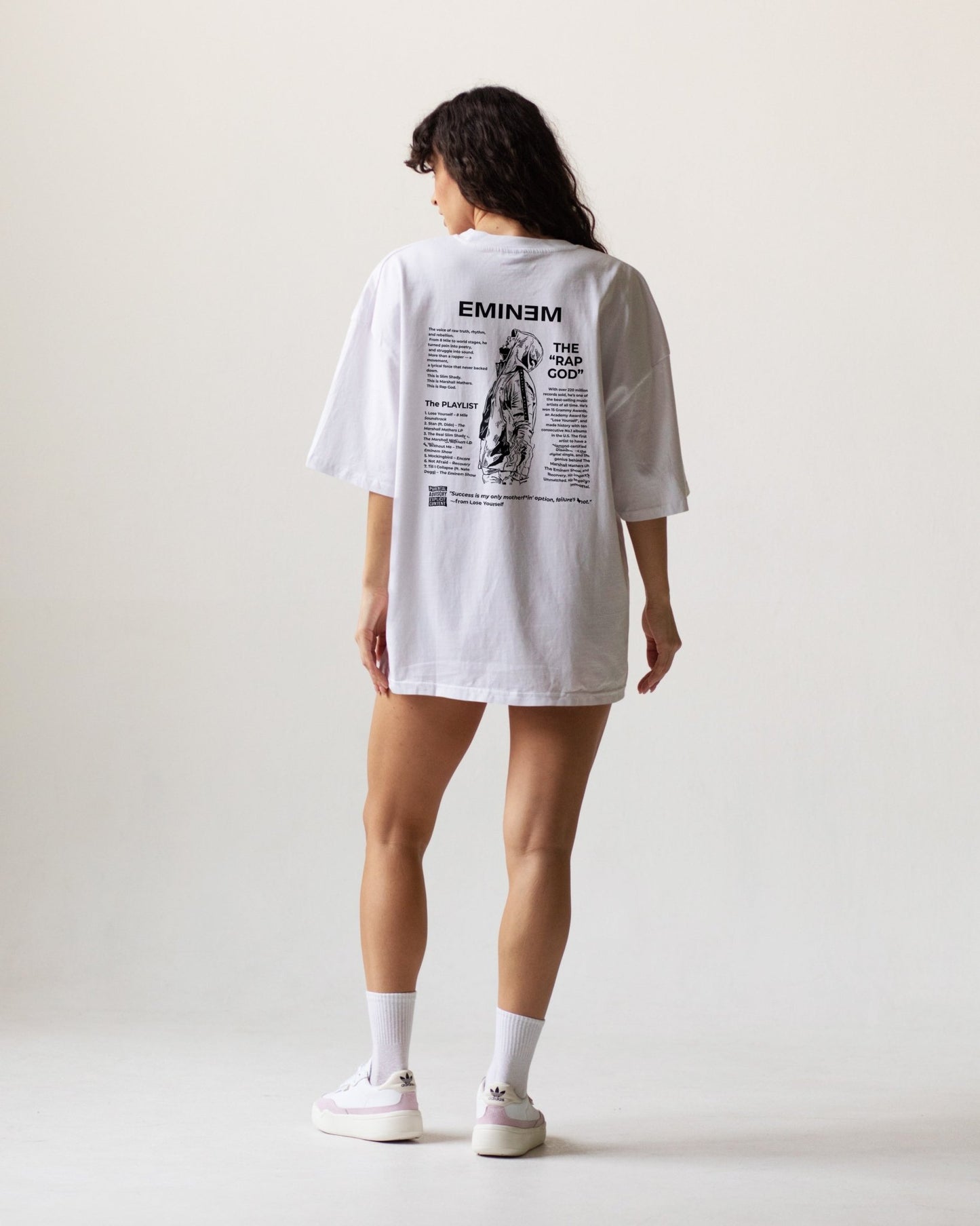 Eminem Rap God - Premium Oversized T-Shirt | Unisex - Loraxle