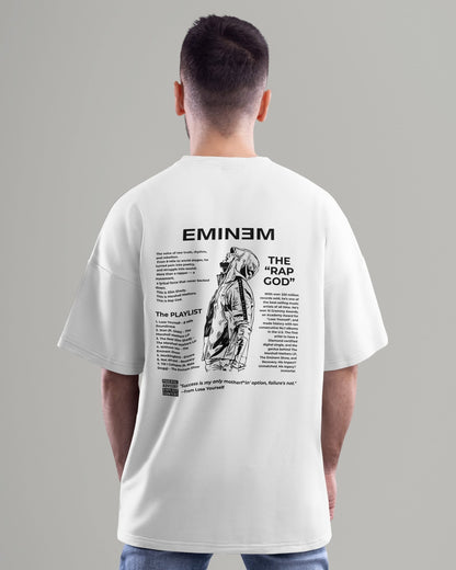 Eminem Rap God - Premium Oversized T-Shirt | Unisex - Loraxle