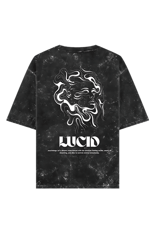 Lucid - Acid Wash Oversized T-Shirt - Loraxle