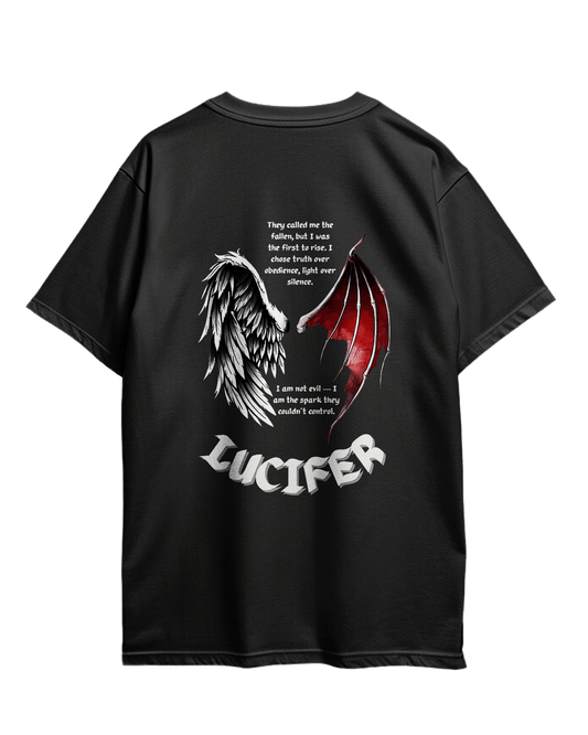 Lucifer - Premium Oversized T-Shirt | Unisex - Loraxle