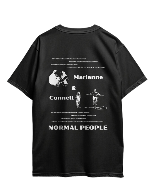 Normal People - Premium Oversized T-Shirt | Unisex - Loraxle
