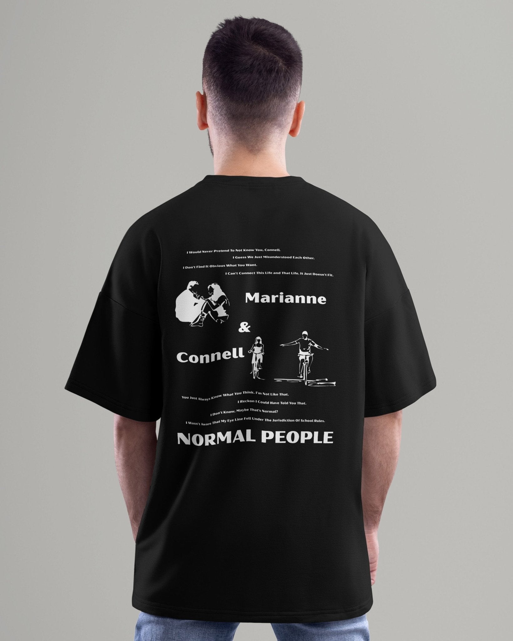 Normal People - Premium Oversized T-Shirt | Unisex - Loraxle