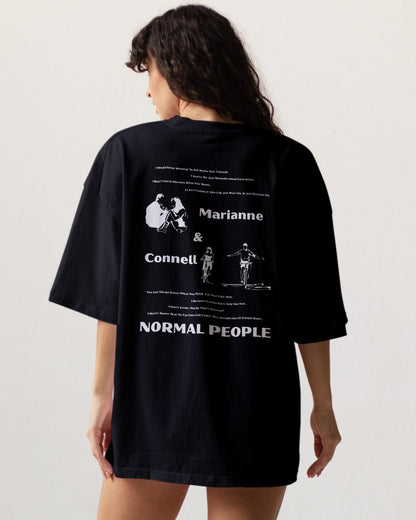 Normal People - Premium Oversized T-Shirt | Unisex - Loraxle