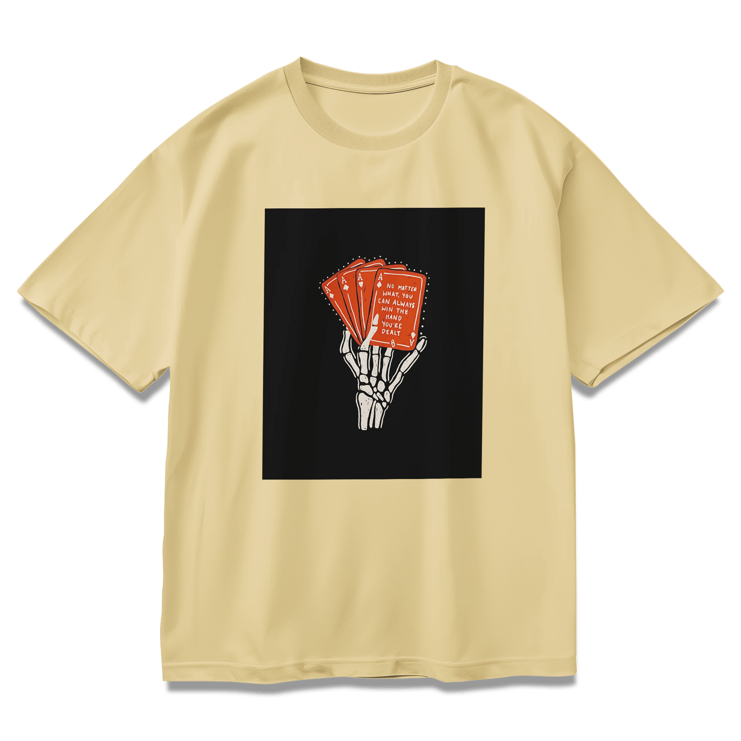 Play your hand - Standard Oversized T-Shirt - Loraxle