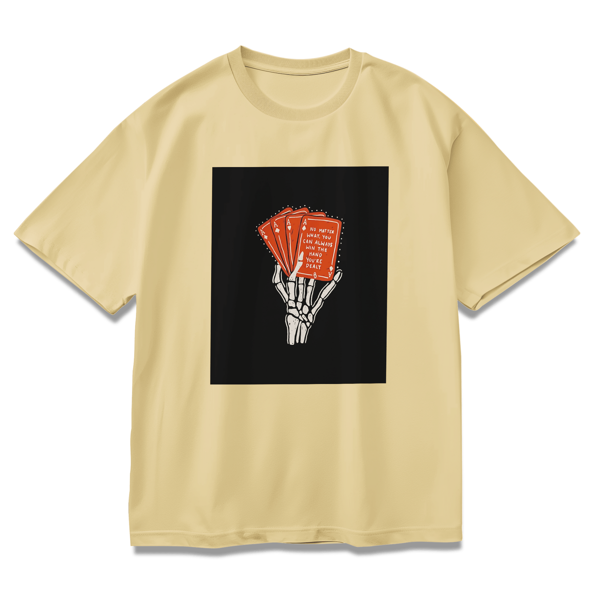 Play your hand - Standard Oversized T-Shirt - Loraxle