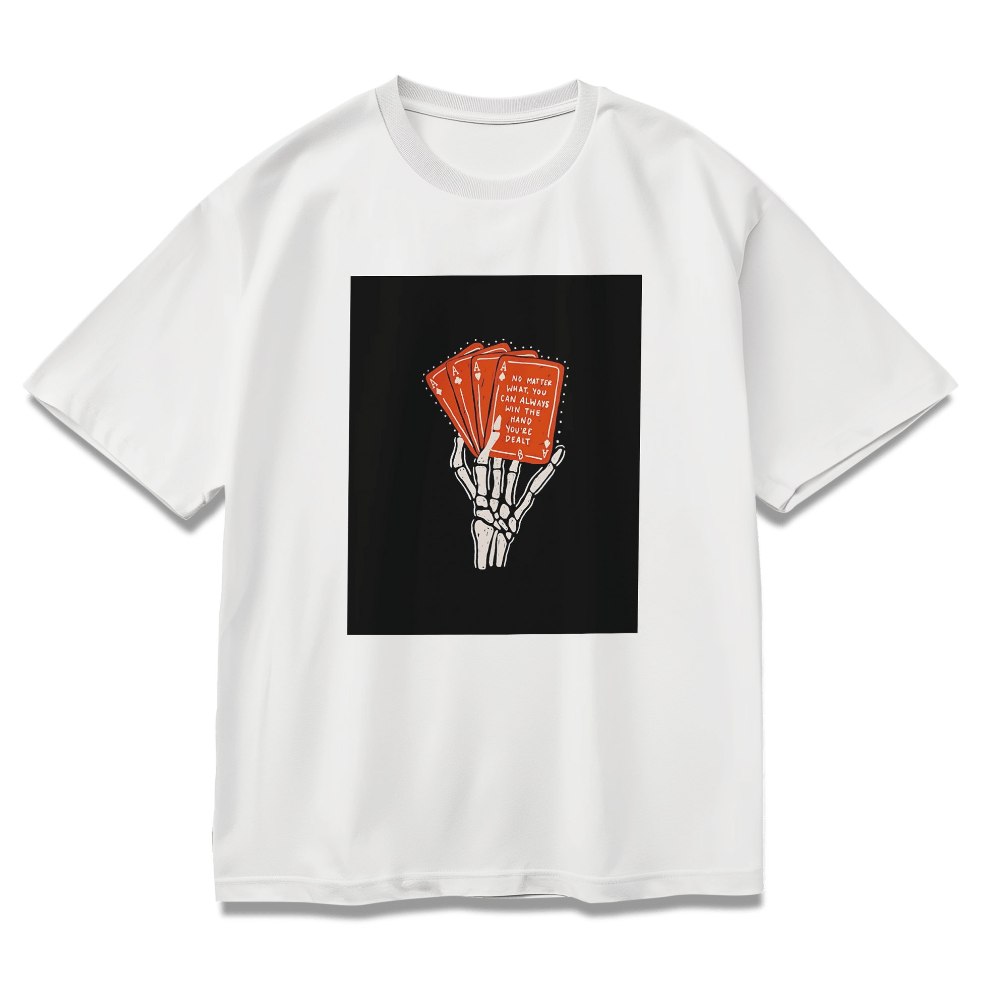 Play your hand - Standard Oversized T-Shirt - Loraxle