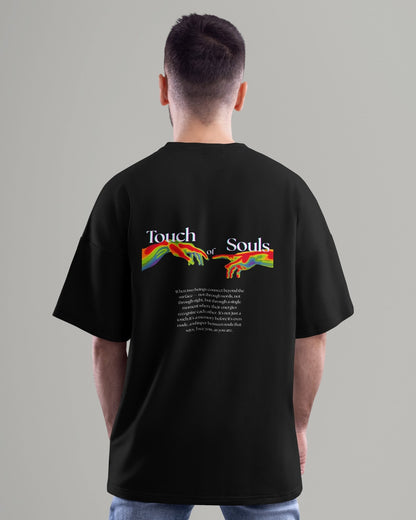 Touch of Souls - Premium Oversized T-Shirt | Unisex - Loraxle