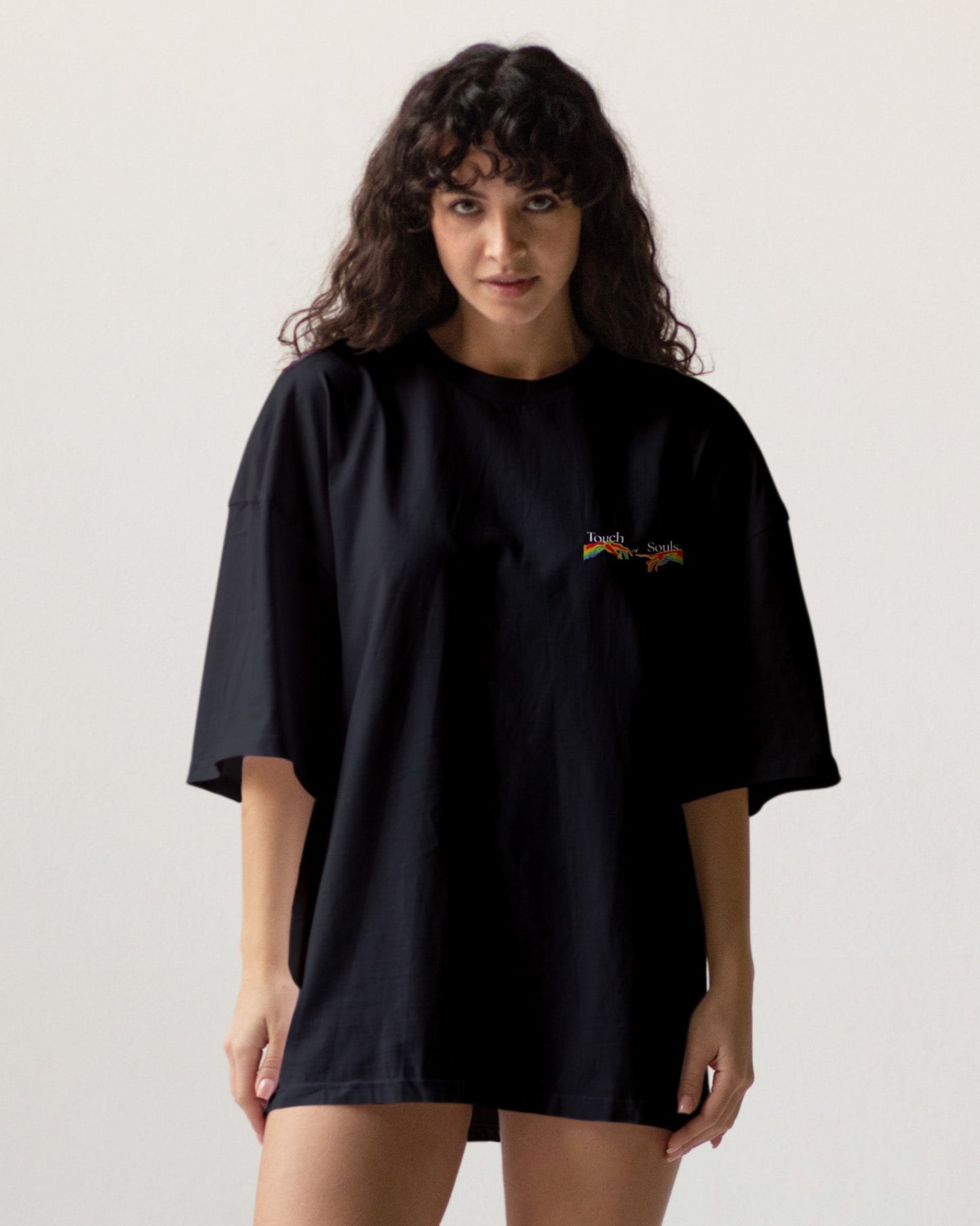 Touch of Souls - Premium Oversized T-Shirt | Unisex - Loraxle