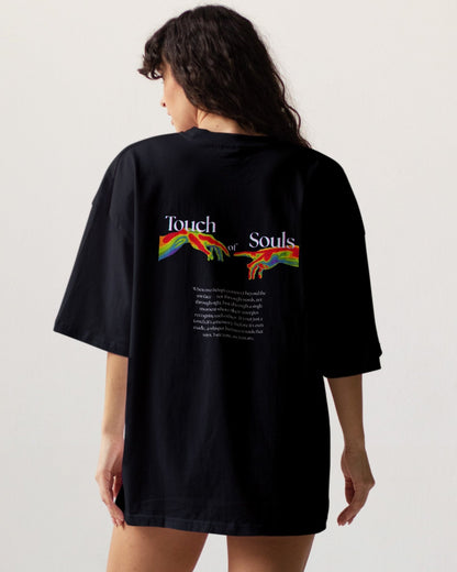 Touch of Souls - Premium Oversized T-Shirt | Unisex - Loraxle